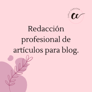 redacción profesional